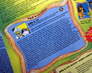Earthworm Jim Snip and Keep Bob Killer Goldfish 4 Card