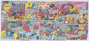 Mighty Max Scorpio Comic Card