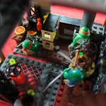 TMNT Dojo Lego MOC Custom Sewer Lair Layout