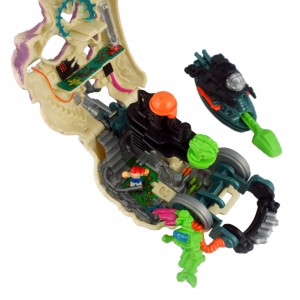 Mighty Max Bytes Cyberskull Playset