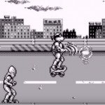 TMNT Back from the Sewers Game Boy Skateboarding