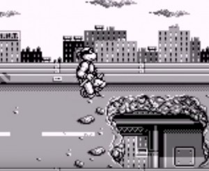 TMNT Back from the Sewers Game Boy gameplay