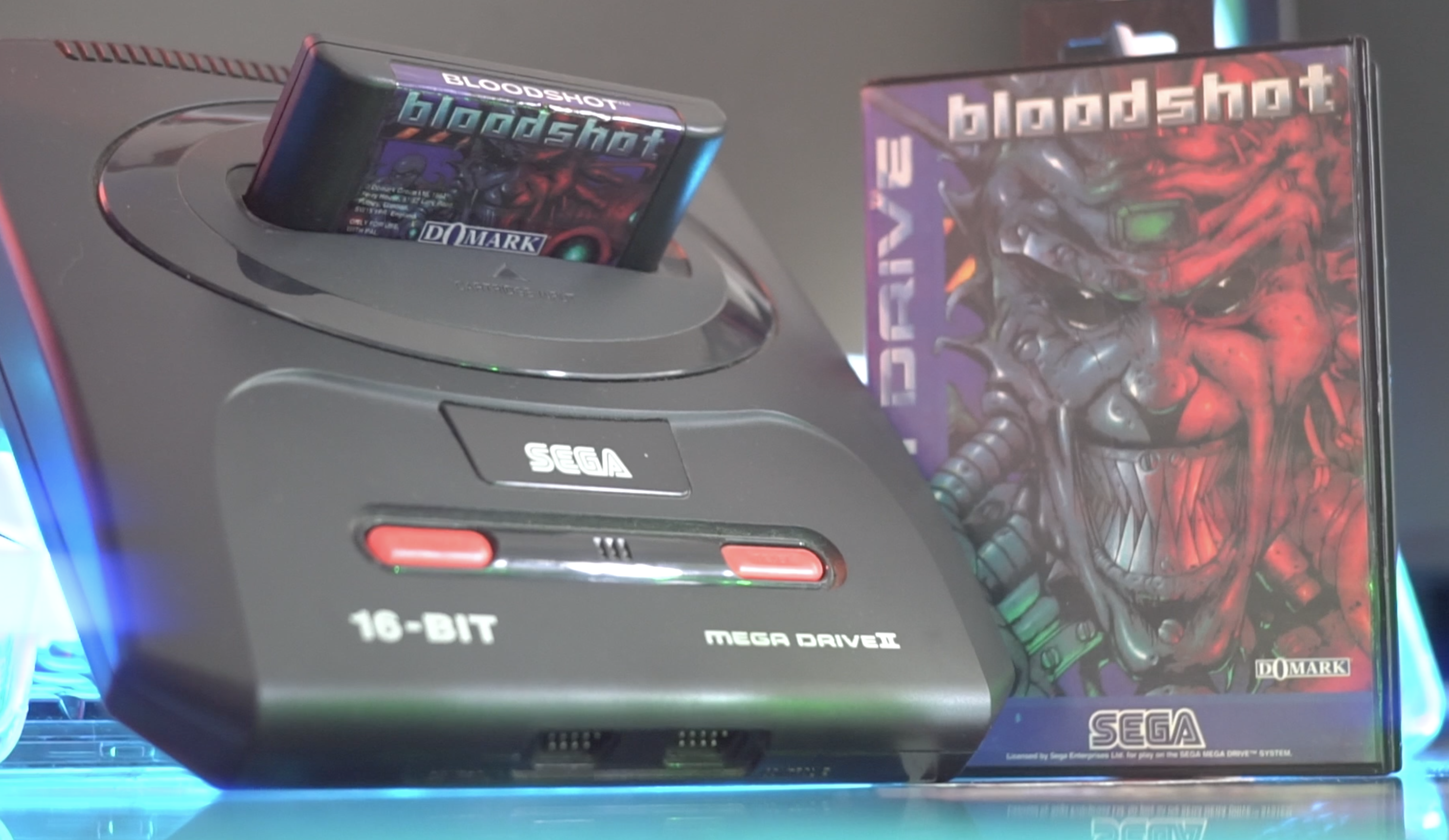 Bloodshot Sega Mega Drive Genesis Game