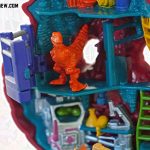 Mighty max Blows Up Dino Lab Close Up