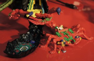 Mighty Max Playset - Stings Scorpion Open