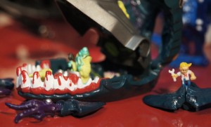 Mighty Max Playset - Maneater Open