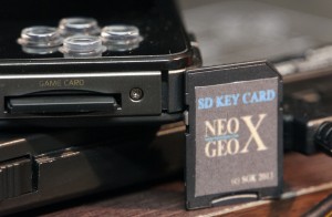 Neo Geo X Handheld and Magic SD Card Adapter