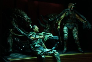 Hanging out with the NECA Aliens