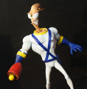 Earthworm Jim Action Figure Mezco