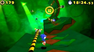 Sonic 3DS Rotating Platforms in Forest