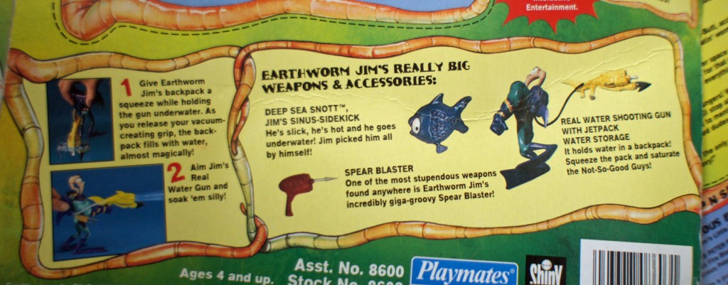 Underwater Earthworm Jim Weapons Accessories