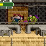Ninja Turtles GBA Donny Fights Thugs