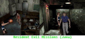 Resident Evil Missions Java Game