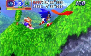 Sonic Into Dreams Sega Saturn