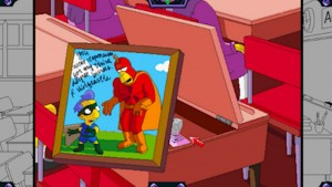 Milhouse and Radiation Man VS
