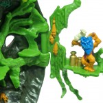 Mighty Max Tangles with the Ape King - Doom Zone Playset Witch Doctor