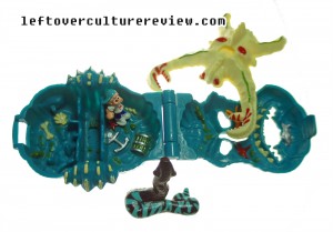 Mighty Max Pulverizes Sea Squirm Horror Head Complete