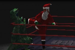 WCW Nitro Santa Vs T Rex