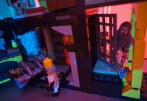 Lego MOC Haunted House Frankenstein Room