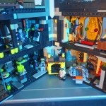 Lego MOC Haunted House Open inside