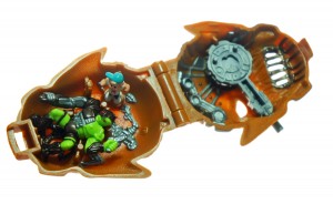 Mighty Max Battles Skull Warrior Horror Head Open