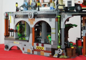 Ninja Turtles Custom Lego Sewer Lair