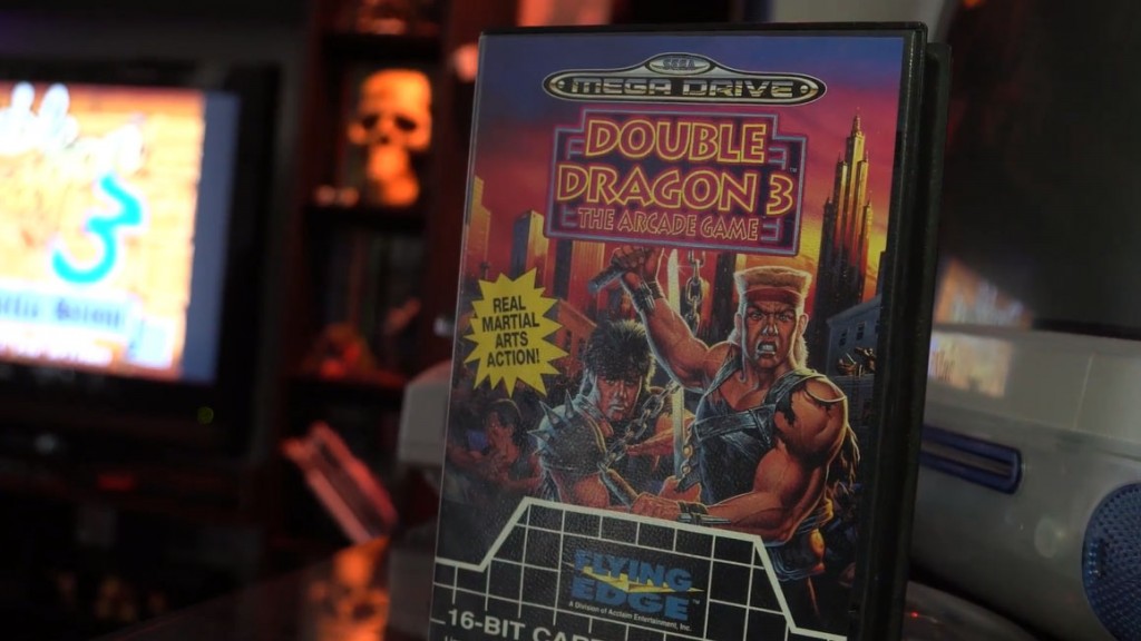 Double Dragon 3 Sega Genesis Box Art