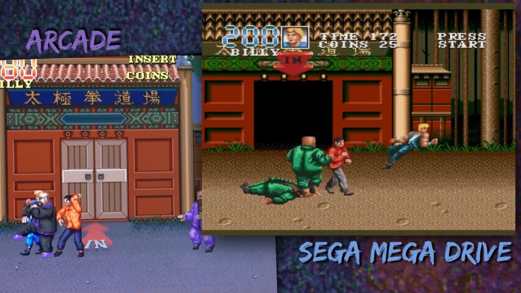 Double Dragon Dojo: Double Dragon II Sega Mega Drive version review