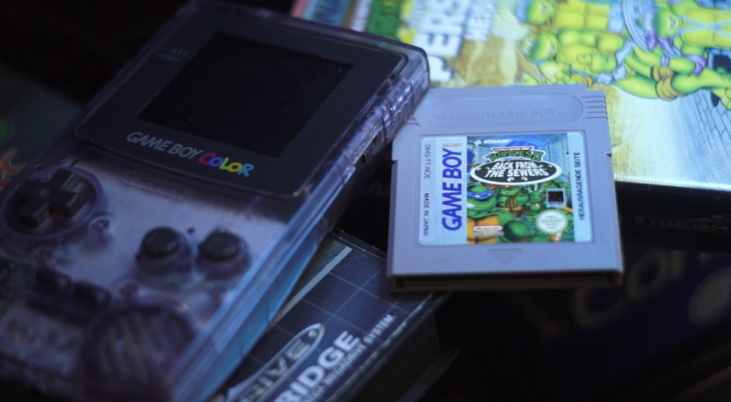 TMNT Back to the Sewers Game Boy Cartridge