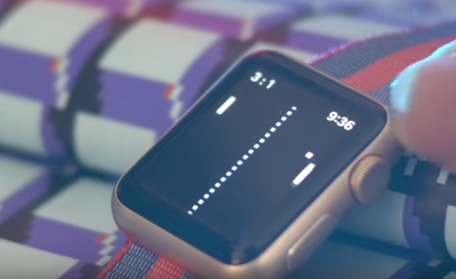 Apple Watch Game Pong