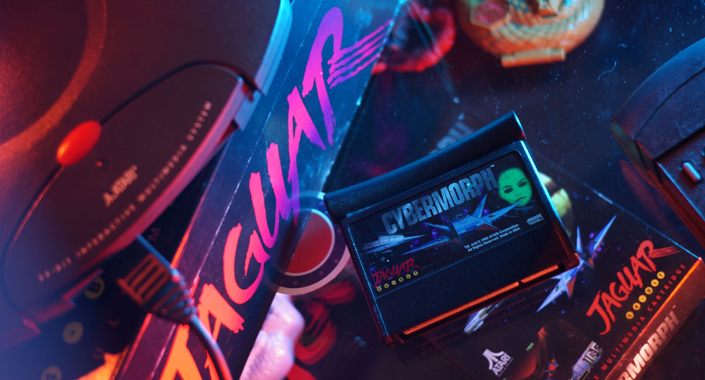 Atari Jaguar and Cybermorph Video Game