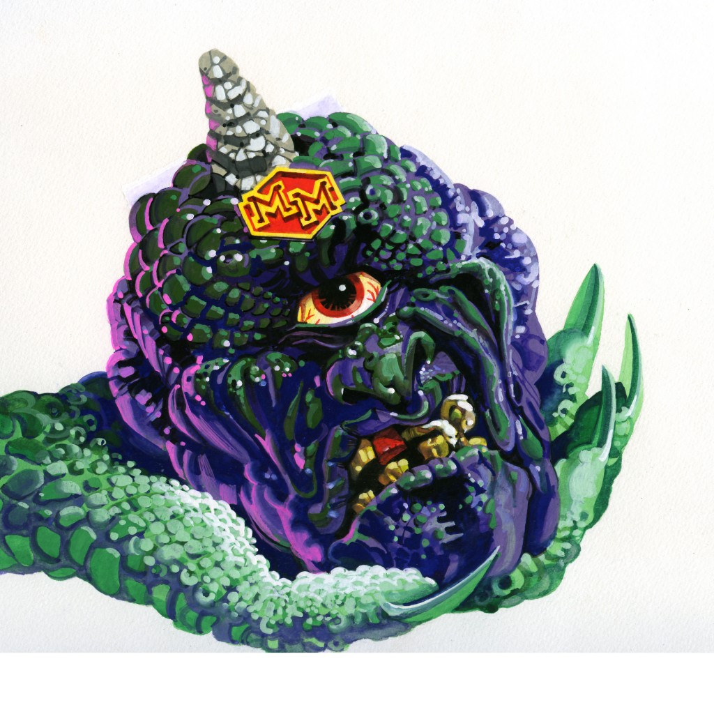 Mighty Max Outwits Cyclops Artwork